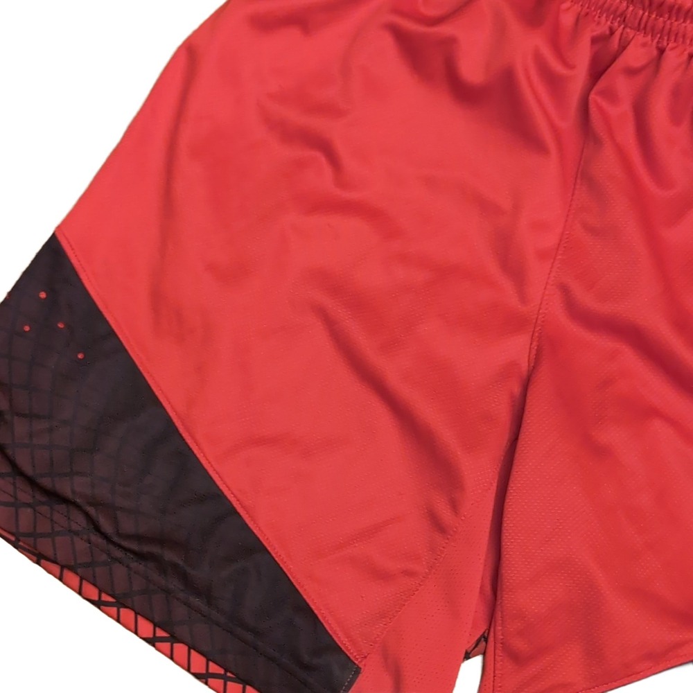 Nike Dri-FIT Elite Basketball Shorts Men's L Red Black - Picture 2 of 8